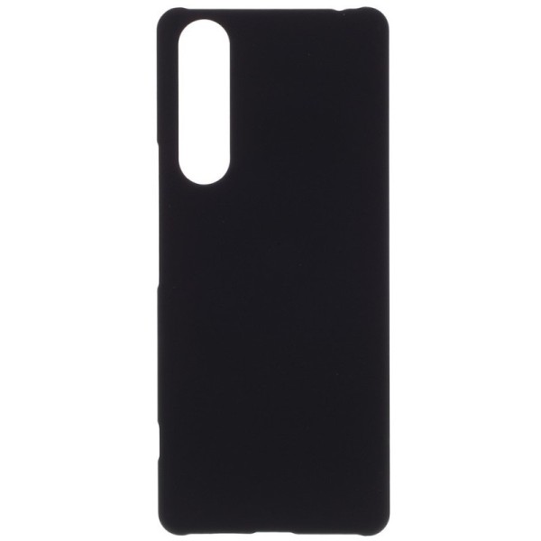 Matinis plastikinis dėklas - juodas (Xperia 10 II)