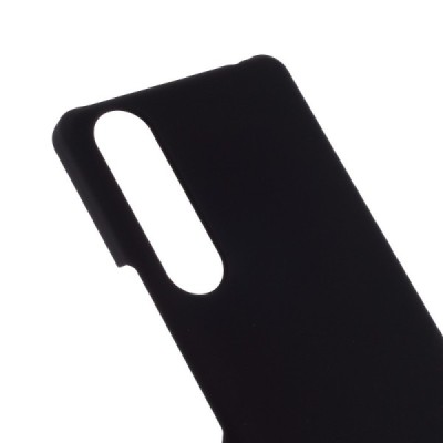 Sony Xperia 10 II matinis plastikinis, juodas dėklas | Priedai.lt