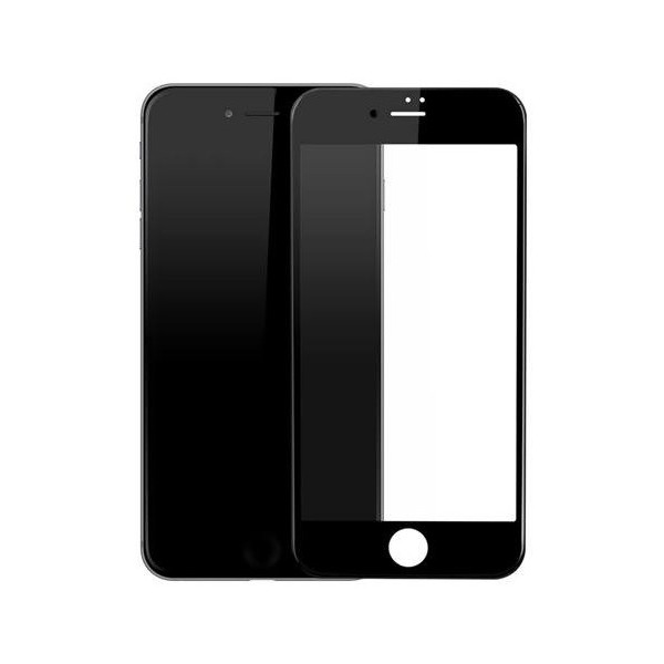 „Mocolo“ 9H Tempered Glass apsauginis ekrano stiklas 0.3 mm - juodas (iPhone 6 / 7 / 8)
