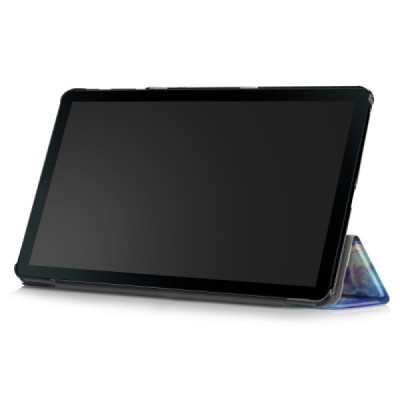 Samsung Galaxy Tab A 10.1 2019 (T515, T510) atverčiamas spalvotas „Cosmo“ dėklas - knygutė / Priedai.lt
