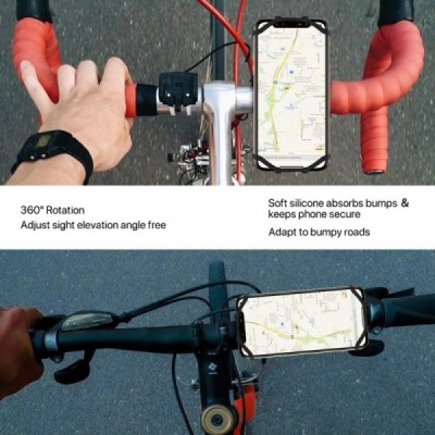 „VUP“ 360° Bike Mount juodas laikiklis dviračiui | Priedai.LT