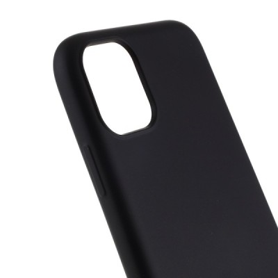 Apple iPhone 11 Pro juodas kieto silikono TPU ploniausias pasaulyje dėklas - nugarėlė | Priedai.lt