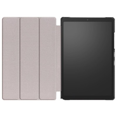 Samsung Galaxy Tab A7 10.4 2020 (T505,T500) atverčiamas raudonas odinis dėklas - knygutė | Priedai.lt