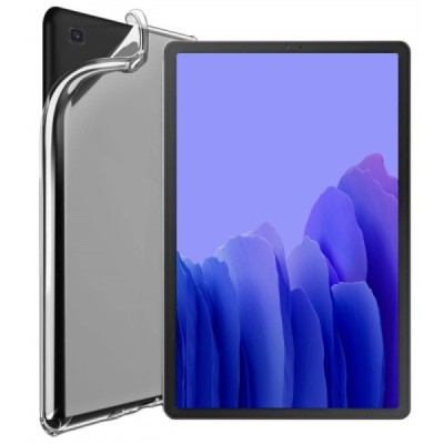 Samsung Galaxy Tab A7 10.4 2020 (T505,T500) kieto silikono TPU skaidrus dėklas - nugarėlė | Priedai.lt