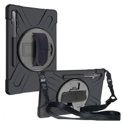 Rugged Case - Black (Galaxy Tab S10+ / S9 FE+ / S9+ / S8+ / S7 FE / S7+)