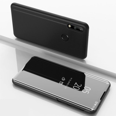Huawei P40 Lite E (Y7p, Honor 9C) plastikinis atverčiamas juodas dėklas | Priedai.lt