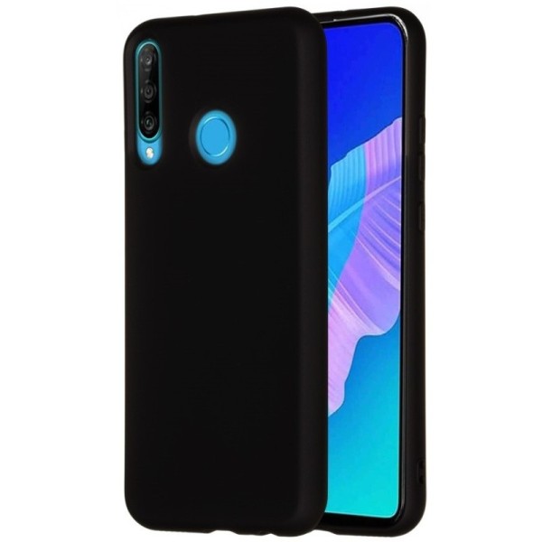 „Shell“ kieto silikono (TPU) dėklas - juodas (P40 Lite E / Y7p)