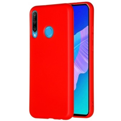 Huawei P40 Lite E (Y7p, Honor 9C) Shell kieto silikono TPU raudonas dėklas - nugarėlė | Priedai.lt