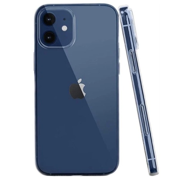 Ploniausias TPU dėklas - skaidrus (iPhone 12 Mini)