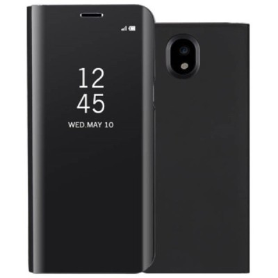 Samsung Galaxy J7 2017 (J730) plastikinis atverčiamas juodas dėklas | Priedai.lt