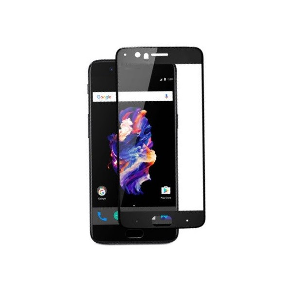 „Imak“ Tempered Glass apsauginis ekrano stiklas 0.26 mm - juodas (OnePlus 5)
