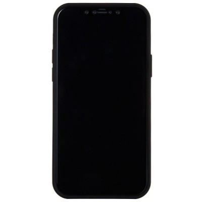 Apple iPhone 12 (12 Pro) kieto silikono TPU juodas dėklas - nugarėlė | Priedai.lt