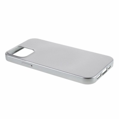 Apple iPhone 12 (12 Pro) Mercury pilkas kieto silikono TPU dėklas - nugarėlė | Priedai.lt