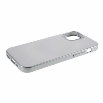 Apple iPhone 12 (12 Pro) Mercury pilkas kieto silikono TPU dėklas - nugarėlė | Priedai.lt