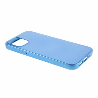 Apple iPhone 12 (12 Pro) Mercury mėlynas kieto silikono TPU dėklas - nugarėlė | Priedai.lt