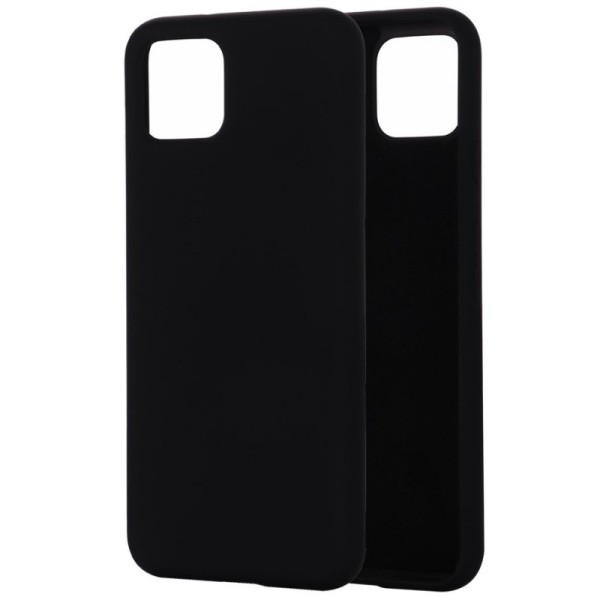 „Shell“ kieto silikono (TPU) dėklas - juodas (Pixel 4)