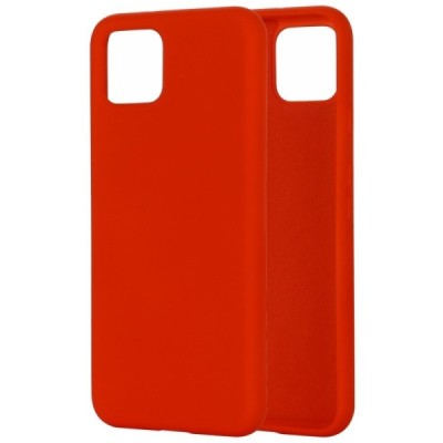 Google Pixel 4 Shell kieto silikono TPU raudonas dėklas - nugarėlė | Priedai.lt