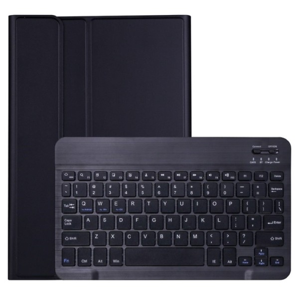 Atverčiamas dėklas su klaviatūra - juodas (Galaxy Tab A7 10.4 2020)