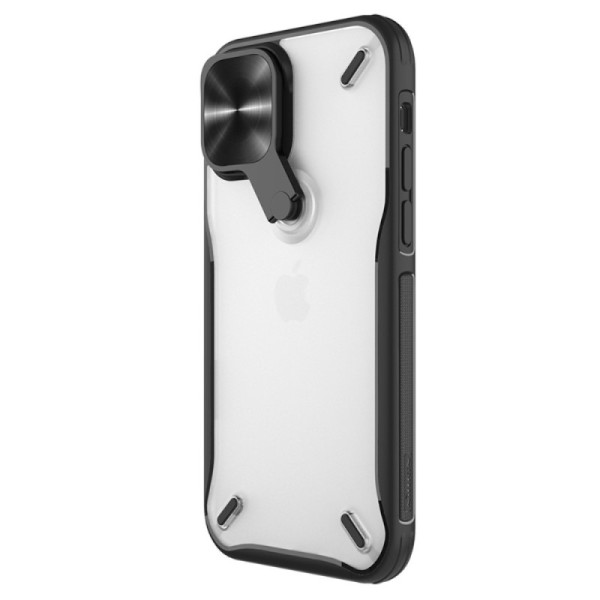 „Nillkin“ CamShield Kickstand dėklas - skaidrus (iPhone 12 / 12 Pro)