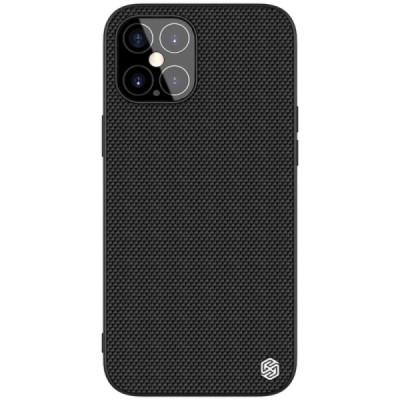 Apple iPhone 12 Pro Max „Nillkin“ Textured Case juodas dėklas - nugarėlė | Priedai.lt