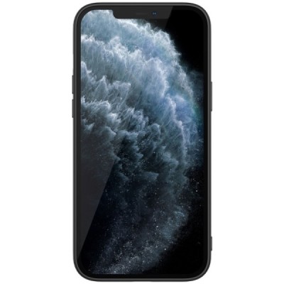 Apple iPhone 12 Pro Max „Nillkin“ Textured Case juodas dėklas - nugarėlė | Priedai.lt