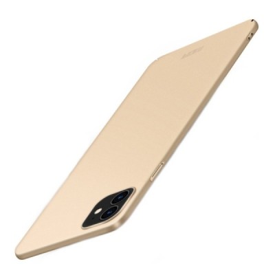 „Mofi“ Shield Apple iPhone 12 (12 Pro) auksinis plastikinis dėklas | Priedai.lt