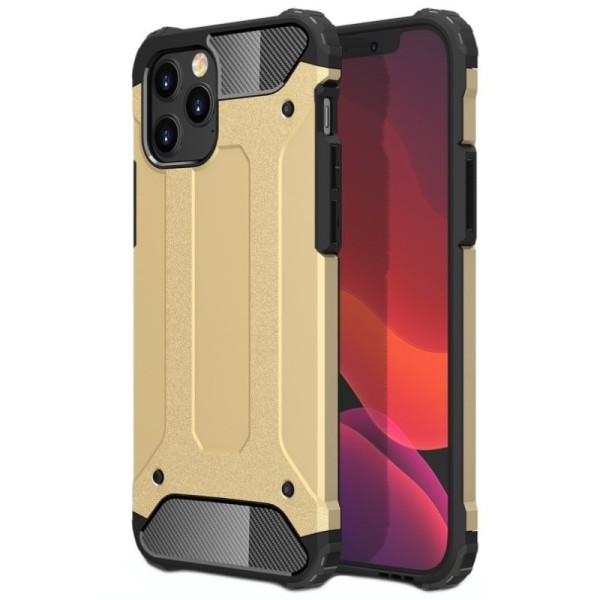 Sustiprintos apsaugos dėklas - auksinis (iPhone 12 / 12 Pro)
