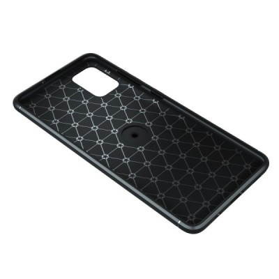 Samsung Galaxy A51 (A515) „FOCUS“ Kickstand kieto silikono TPU juodas dėklas - nugarėlė | Priedai.lt
