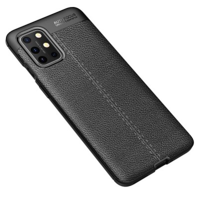 OnePlus 8T FOCUS kieto silikono TPU juodas dėklas - nugarėlė | Priedai.lt
