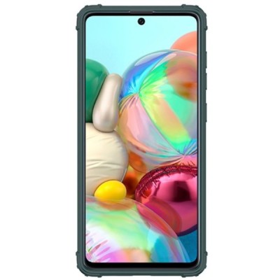 Samsung Galaxy A51 (A515) „Fashion“ Kickstand kieto silikono TPU skaidrus dėklas - nugarėlė | Priedai.lt