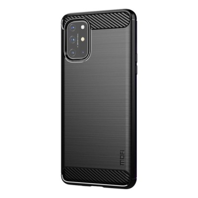 OnePlus 8T Mofi kieto silikono TPU juodas dėklas - nugarėlė | Priedai.lt