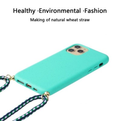 Apple iPhone 12 (12 Pro) Strap kieto silikono TPU mėtinis dėklas - nugarėlė | Priedai.lt