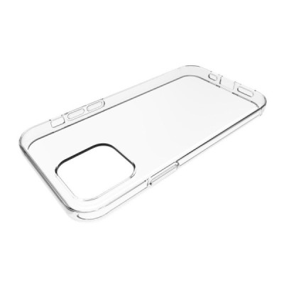 Apple iPhone 12 (12 Pro) kieto silikono TPU skaidrus dėklas - nugarėlė | Priedai.lt