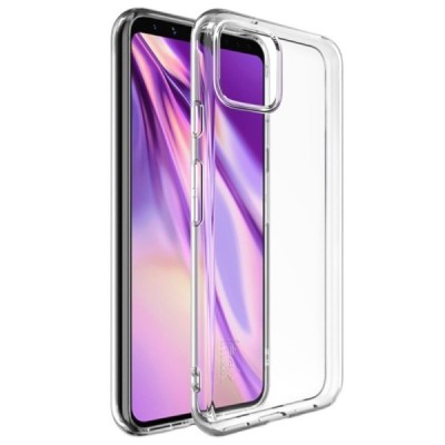 Google Pixel 4 Imak kieto silikono TPU skaidrus dėklas - nugarėlė | Priedai.lt