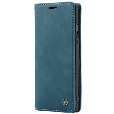 OnePlus 8 CaseMe Retro solidus atverčiamas žalias odinis dėklas - knygutė | Priedai.lt