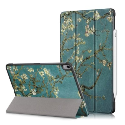 Apple iPad Air 4 10.9" (2020) atverčiamas spalvotas „Sakura“ odinis dėklas - knygutė | Priedai.lt