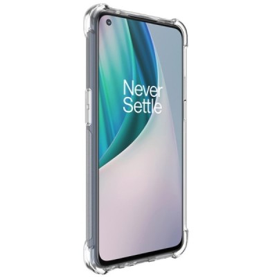 OnePlus Nord N100 Imak kieto silikono TPU skaidrus dėklas - nugarėlė | Priedai.lt