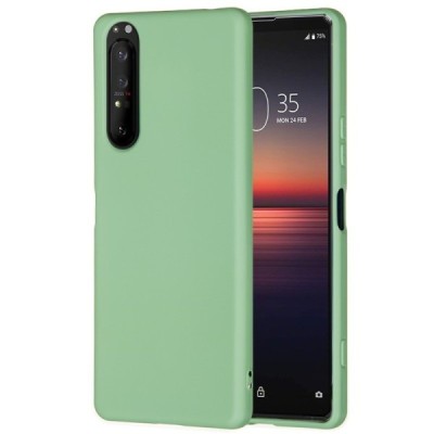 Sony Xperia 5 II Shell kieto silikono TPU žalias dėklas - nugarėlė | Priedai.lt