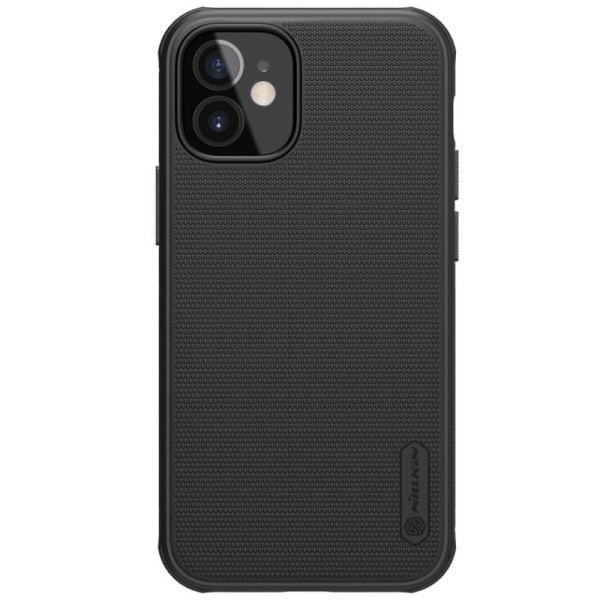 „Nillkin“ Frosted Shield Pro dėklas - juodas (iPhone 12 Mini)