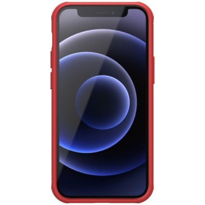 Appe iPhone 12 Mini „Nillkin“ Frosted Shield Pro raudonas dėklas - nugarėlė | Priedai.lt