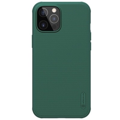 Apple iPhone 12 Pro Max „Nillkin“ Frosted Shield Pro žalias dėklas - nugarėlė | Priedai.lt