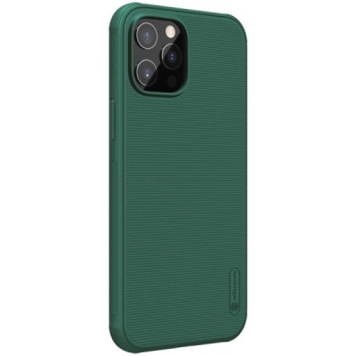 Apple iPhone 12 Pro Max „Nillkin“ Frosted Shield Pro žalias dėklas - nugarėlė | Priedai.lt