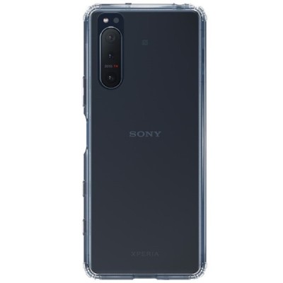 Sony Xperia 5 II kieto silikono TPU skaidrus dėklas - nugarėlė | Priedai.lt