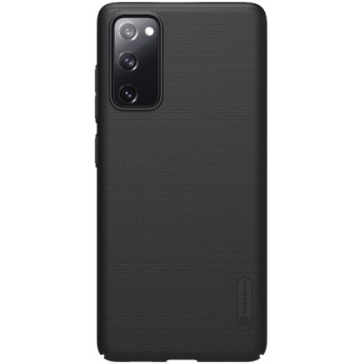 Samsung Galaxy S20 FE (Fan Edition) Nillkin Frosted Shield juodas plastikinis dėklas, nugarėlė | Priedai.lt