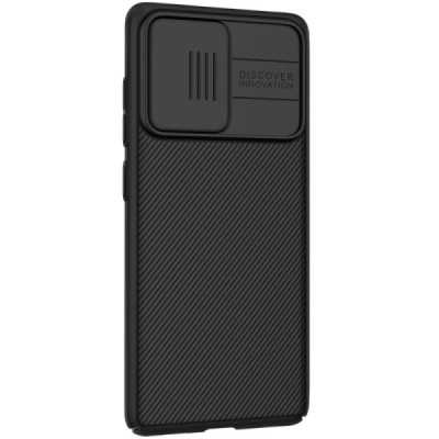 Samsung Galaxy S20 FE (Fan Edition) „Nillkin“ CamShield juodas dėklas, nugarėlė su kameros apsauga | Priedai.lt