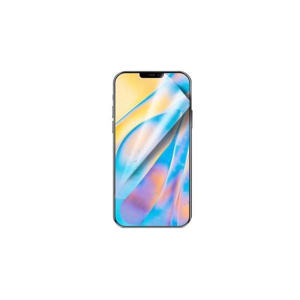 „Calans“ apsauginė ekrano plėvelė (pilnai dengianti) - skaidri (iPhone 12 Mini)