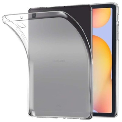 Samsung Galaxy Tab S6 Lite 10.4 (P615, P610, P613, P619) kieto silikono TPU skaidrus dėklas - nugarėlė | Priedai.lt