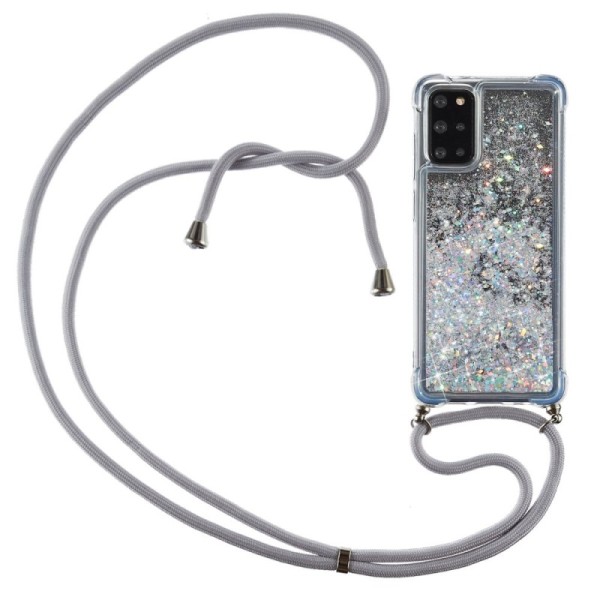 „Strap“ Shine kieto silikono (TPU) dėklas - skaidrus (Galaxy S20 FE)