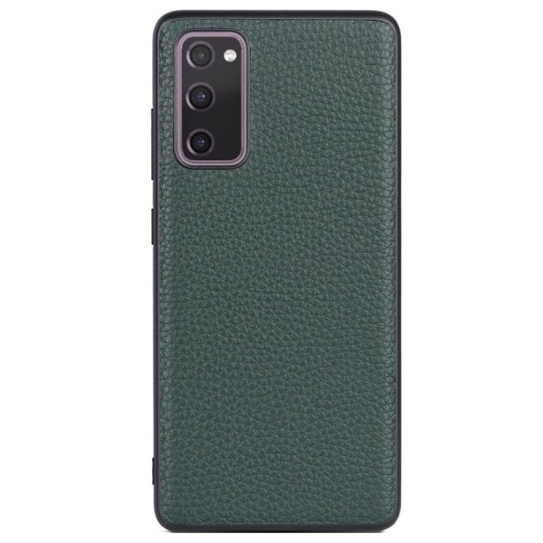 „Deluxe Leather“ dėklas - žalias (Galaxy S20 FE)