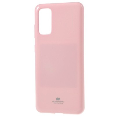 Samsung Galaxy S20 FE (Fan Edition) Mercury šviesiai rožinis kieto silikono tpu dėklas - nugarėlė | Priedai.lt